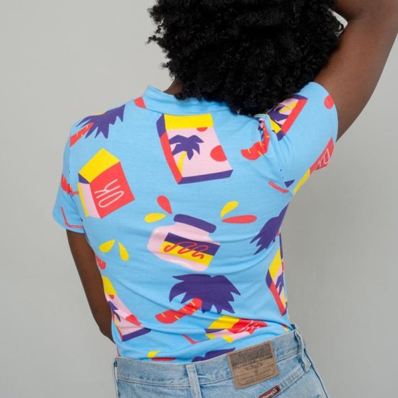 🍟 Nooworks Mock Neck Snacks 🌴 - Picture 2 of 5